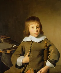 Portret van een jonge jongen